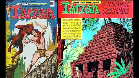 TARZAN FORMATINHO 40 A O TEMPLO DE MASHANDA #museudogibi #quadrinhos #comics #manga