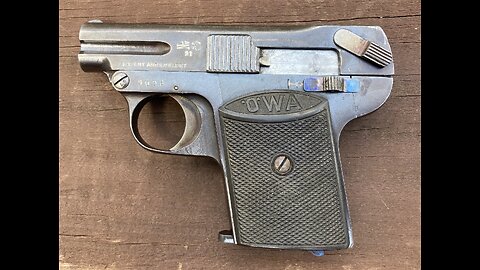 The OWA 6.35mm Pistol