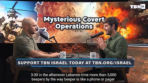 Deadly Hezbollah Pager Attack ROCKS Lebanon; Israeli Special Ops RAID Iranian Facility TBN Israel