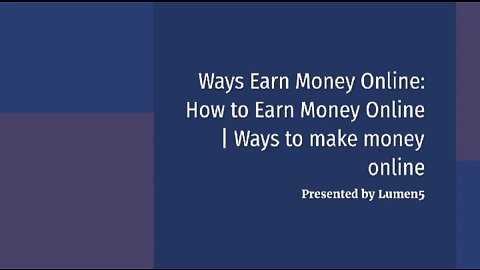 How to earn money online🤑