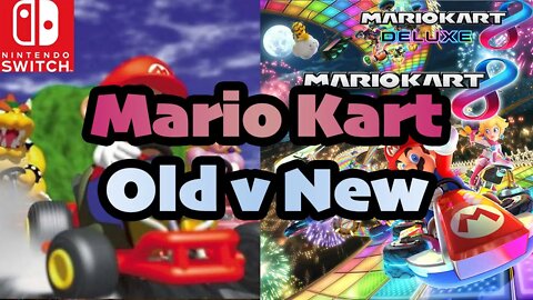 Mario Kart Online Racing Switch vs N64 Maps [Lets Play Mario Kart Deluxe 8 Nintendo Switch]