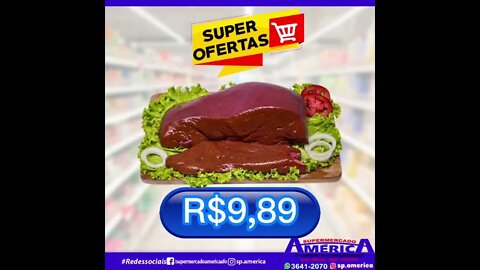 Promoção final de semana Supermercado America