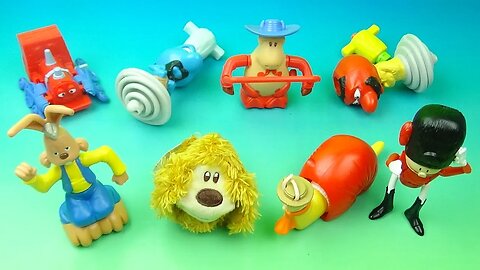 2006 DOOGAL set of 8 McDONALDS HAPPY MEAL MOVIE COLLECTIBLES VIDEO REVIEW