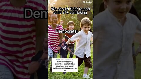 DEMOCRATS PROTECT CHILD TRAFFICKERS