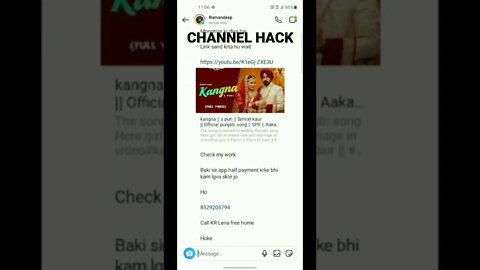 youtube channel hack hone se Bach gaya #shorts