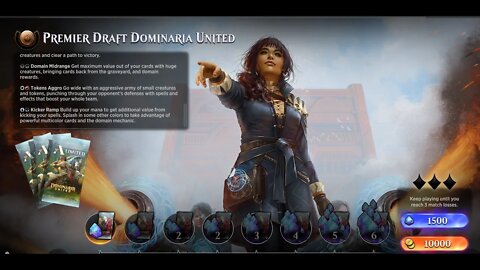 MTG ARENA - DOMINARIA UNITED DRAFT