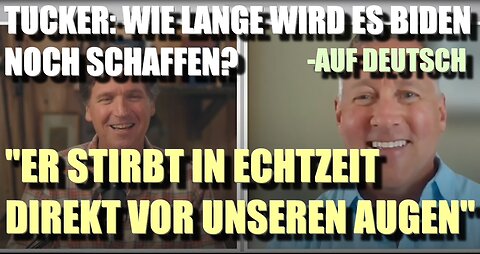 Tucker Carlson hat über die "Langlebigkeit" von Biden diskutiert -Auf Deutsch-