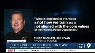 Phoenix police officers put on leave