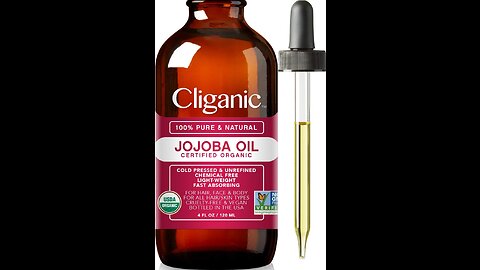 Organic jojoba oil