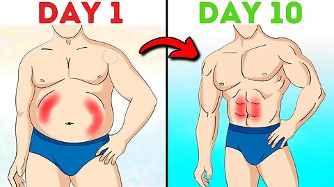 Challenge Lose belly fat in 10 days [Workouts to reduce belly fat]