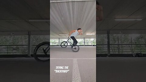 A Viewer Asked Me To Try This Trick On BMX #short #bmx #flatlandbmx