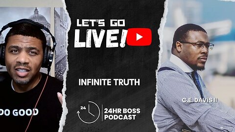 We Go Live with the creator of Infinite Truth Devotional Blog C.E.Davis