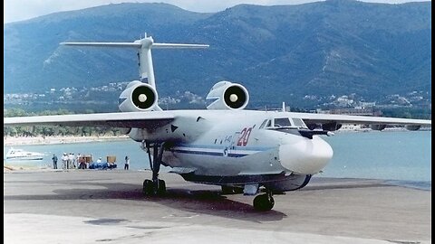 Imagens da bela e elegante aeronave anfíbia Beriev A-40 "Albatros"