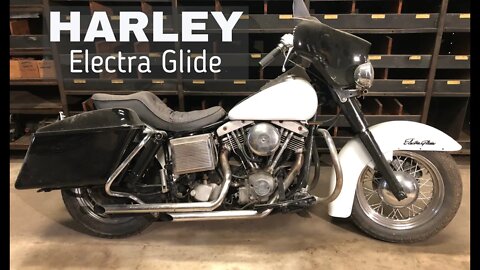 Spring Cleaning Sale...Preparing a 1976 Harley-Davidson Electra Glide to be Sold