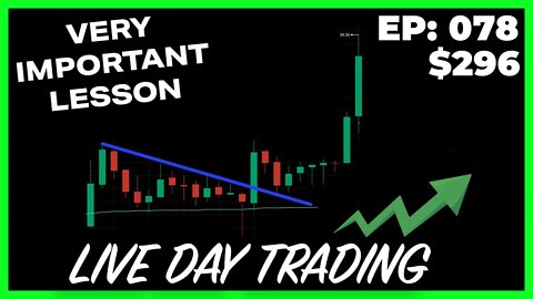 Webull Day Trading (How NOT to Day Trade) | Poor Entry & Poor Exit | EP 078