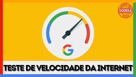 Testar a Velocidade da Internet pelo Google