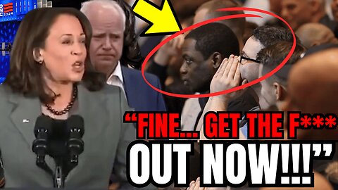 Crowd of Black Bused Voters WALK OUT on Kamala Harris After Tim Walz Laughs at her FAKE ACCENT!