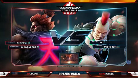 Book (Akuma/Jin) vs. Anakin (Jack-7) - 2022 TWT Masters Event - CEO 2022 - Top 8: Grand Finals