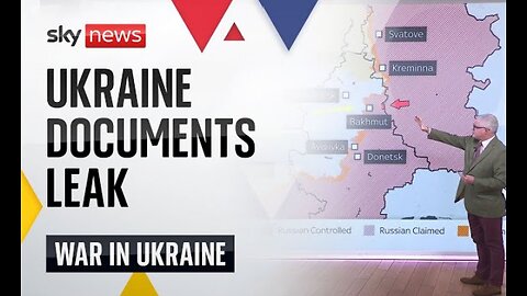 Ukraine secret documents leaked , another trouble on Ukrainian government