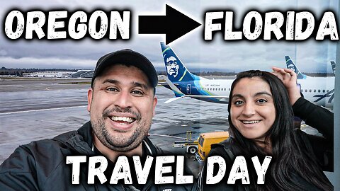 Our FIRST TIME Going to ORLANDO, FLORIDA! | FLORIDA TRAVEL DAY