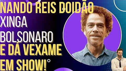 Nando Reis fica alterado, xinga Bolsonaro em show e dá vexame!