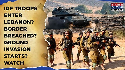 Israel Army Enters Lebanon? Ground Invasion Starts? Border Breached After IDF Kills Nasrallah?