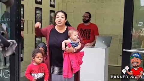 BLM-Antifa Portland Press Conference Crashed By Black Woman