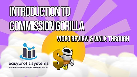 Commission Gorilla Introduction Review and Walk Through Part 1