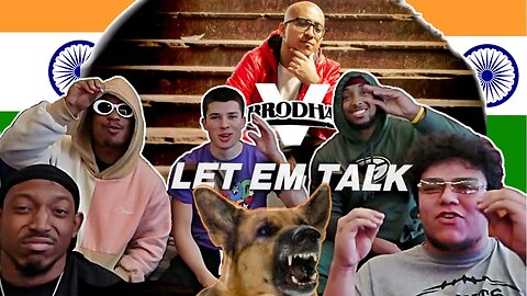 AMERICANS REACT TO INDIAN RAP | Ft. Brodha V - Let EM Talk