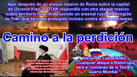 ¿Se está acelerando el proceso de guerra total? Rusia y la OTAN se cruzan ataques masivos con drones