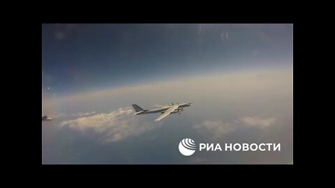 Russian and Chinese air force conduct joint air patrol