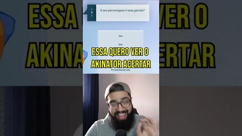 Será que o Akinator adivinha o ET Bilu KKKKKKKKKKKK