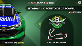 BRL STOCK V8 2022 - 4ª Etapa - CASCAVEL - ASSETTO CORSA