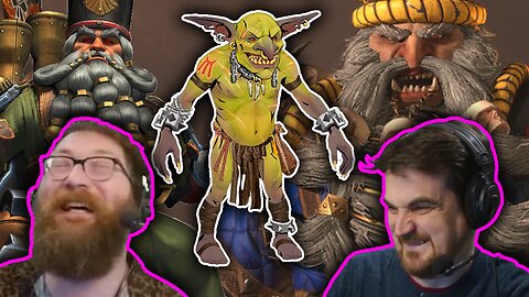 Chaos Dwarfs and Their Goblin "Laborers" - Tom and Ben