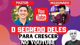 🟢[REVELADO] Como ELES fizeram o canal CRISTÃO crescer no YOUTUBE