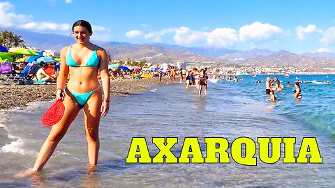 Axarquia Costa del Sol Beach Walk Spain 🏖️ Beaches Torre del Mar [4K]