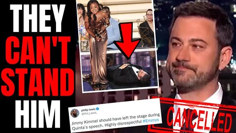 Jimmy Kimmel Gets DESTROYED By Woke Mob After Doing THIS To A Black Woman At The Emmys