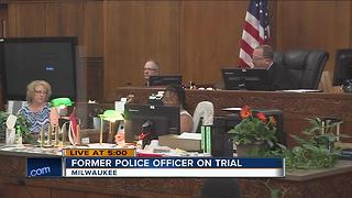 Former police officer on trial