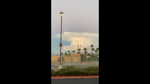 NUKE MUSHROOM CLOUD SEEN FROM VEGAS