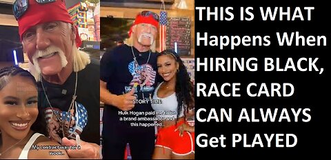 Hulk Hogan Gets Called Racist for Firing Black Chick & Replacing Her with White Girls?