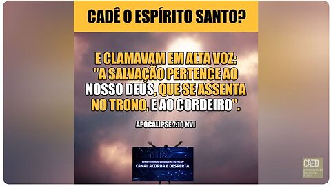 Cadê o espírito santo ?