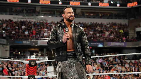 Drew McIntyre Kicks Off RAW with Recap of Beating CM Punk #shorts