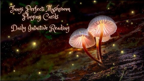 Fungi Perfecti Mushroom Playing Cards ~ Daily Intuitive Reading