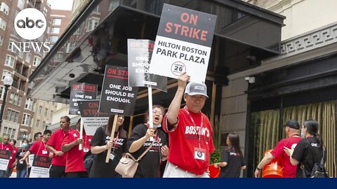 Thousands of hotel workers go on strike