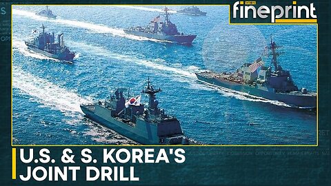 South Korean and US navy hold joint exercise | WION Fineprint