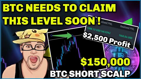 $2,500 PROFIT SHORT SCALP | ANALYSIS & TARGETS (Market Cipher Scalping)