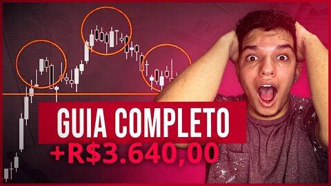 Aprenda Como Fazer LEITURA de VELAS PROFISSIONAL em 15 minutos! Fiz +R$3640 em Opções Binárias 🔥