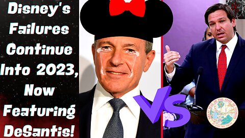 WOKE Disney Loses $123 BILLION in 2023, Picks an Unwinnable Fight With Ron DeSantis!