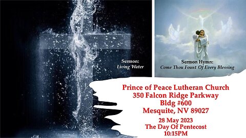 Sermon for the Day of Pentecost: "Living Water"