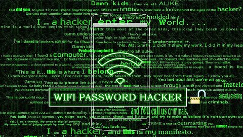 Get wifi password free